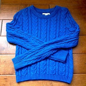 Blue knit sweater from American eagle